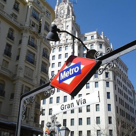 Flat For Groups 8 People In Gran Via-Cgrac4 Apartment Madrid Exterior photo